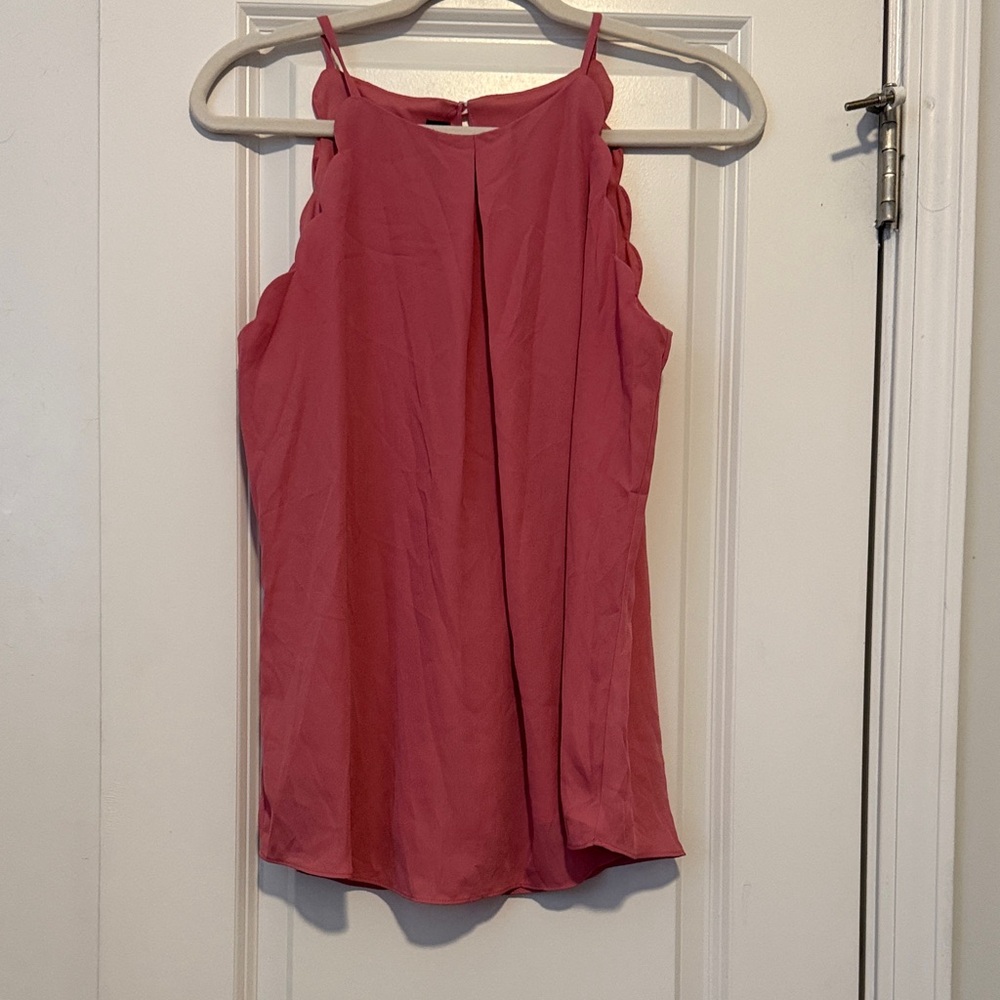 A. Byer Pink Sleeveless Blouse